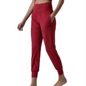 ATHLETA Salutation Jogger red, size small
